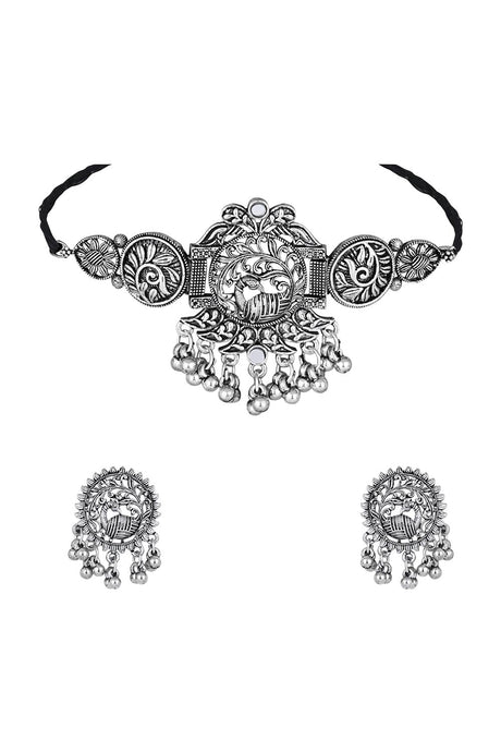 Silver Alloy Jewellery Set