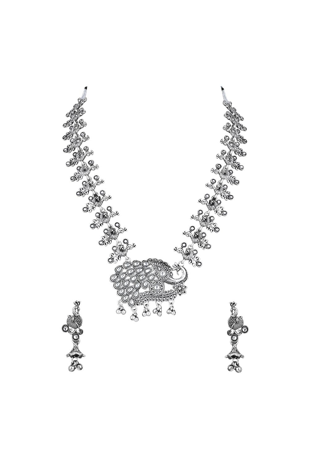 Silver Alloy Jewellery Set