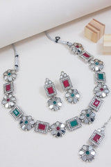 Silver Alloy Jewellery Set