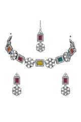 Silver Alloy Jewellery Set