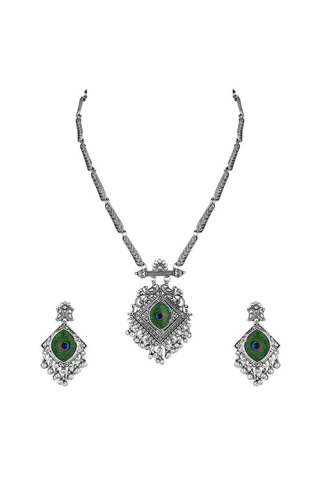 Silver Alloy Jewellery Set