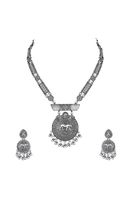 Silver Alloy Jewellery Set