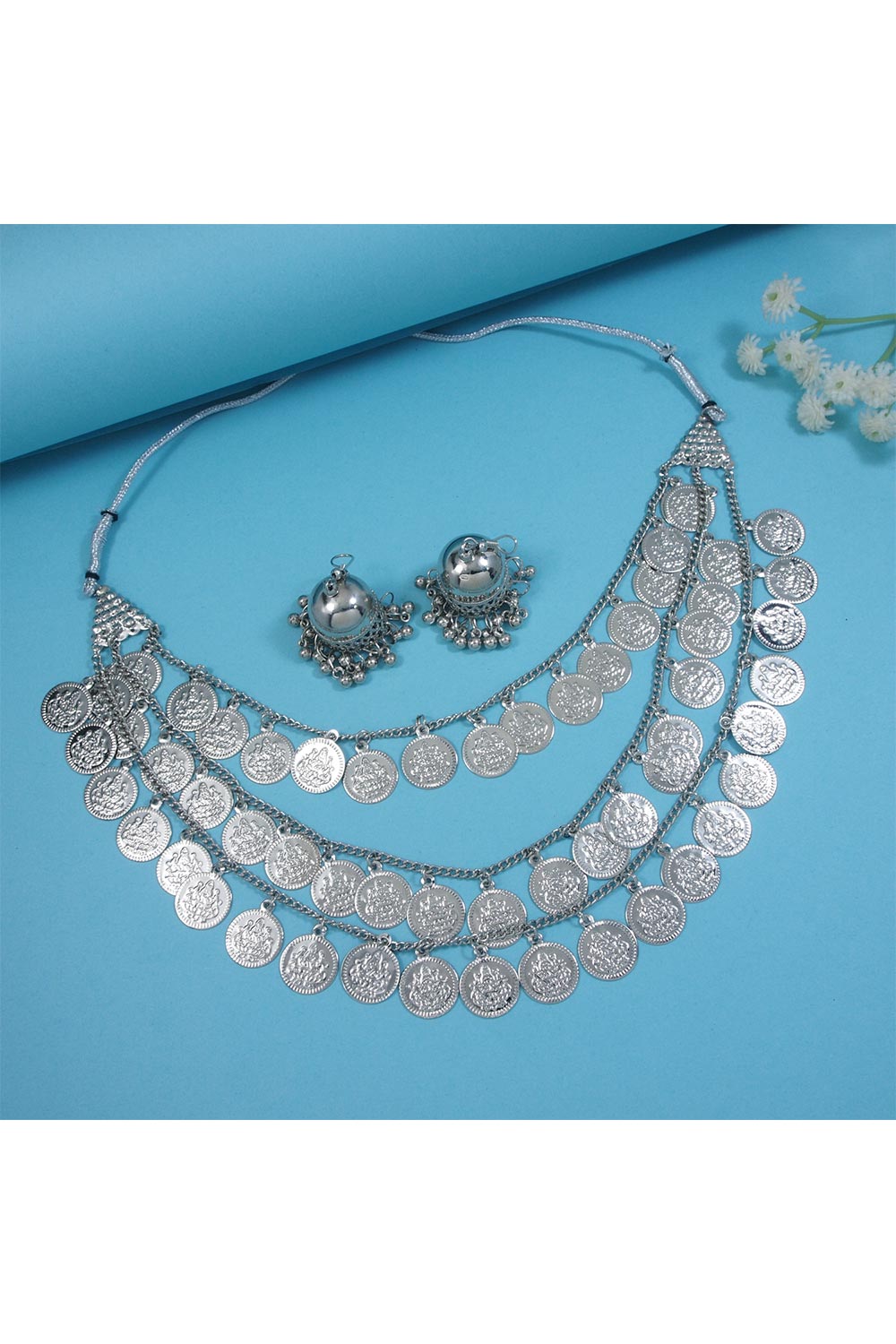 Silver Alloy Jewellery Set