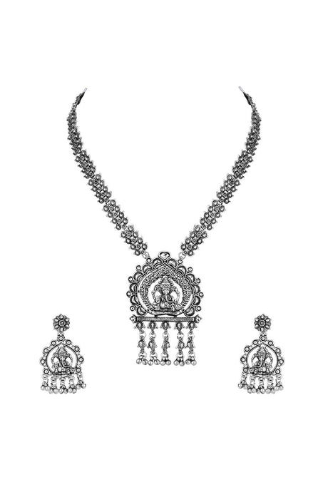 Silver Alloy Jewellery Set