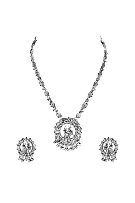 Silver Alloy Jewellery Set