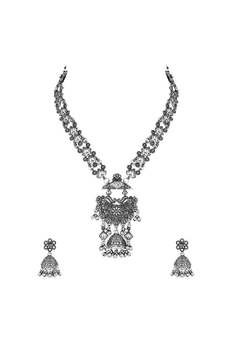 Silver Alloy Jewellery Set