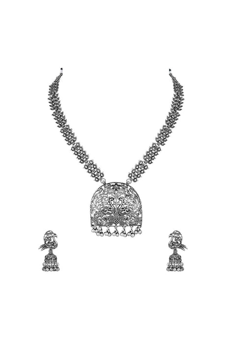 Silver Alloy Jewellery Set