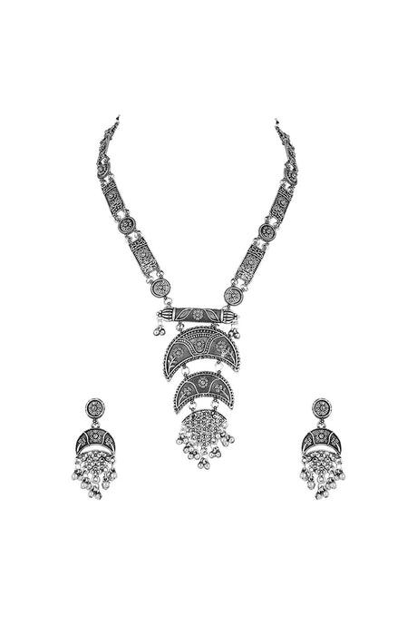 Silver Alloy Jewellery Set