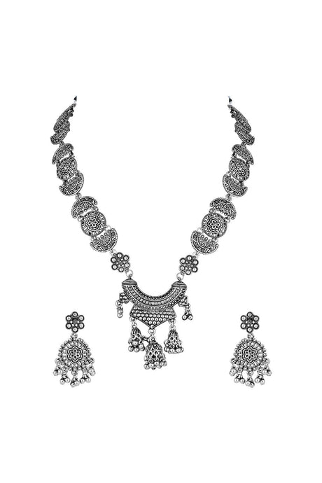 Silver Alloy Jewellery Set