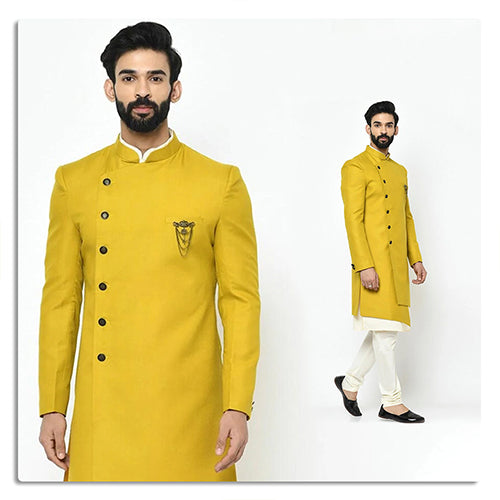 Indian traditional ethnic Urbane Latest Men Shirts Kurta wending wear free  ship