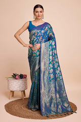 Green Pure Silk Zari  Saree