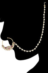 Rani Pink Alloy Nose Ring