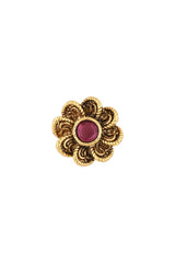 Rani Pink Alloy Nose Ring