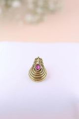 Rani Pink Alloy Nose Ring