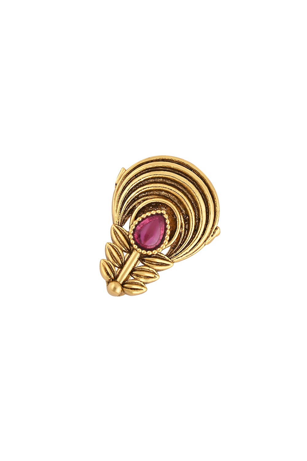 Rani Pink Alloy Nose Ring