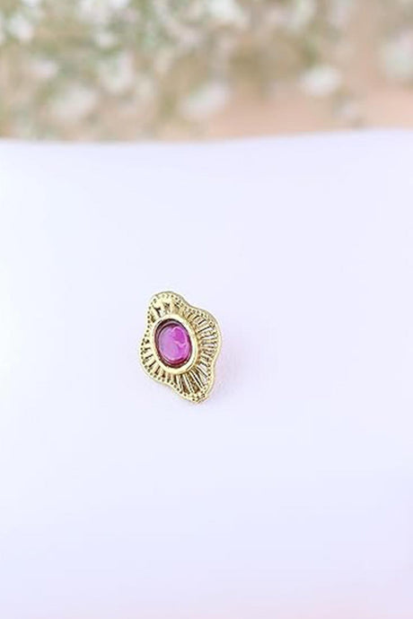 Rani Pink Alloy Nose Ring