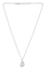 Silver Drop American Diamond Chain