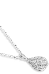 Silver Drop American Diamond Chain