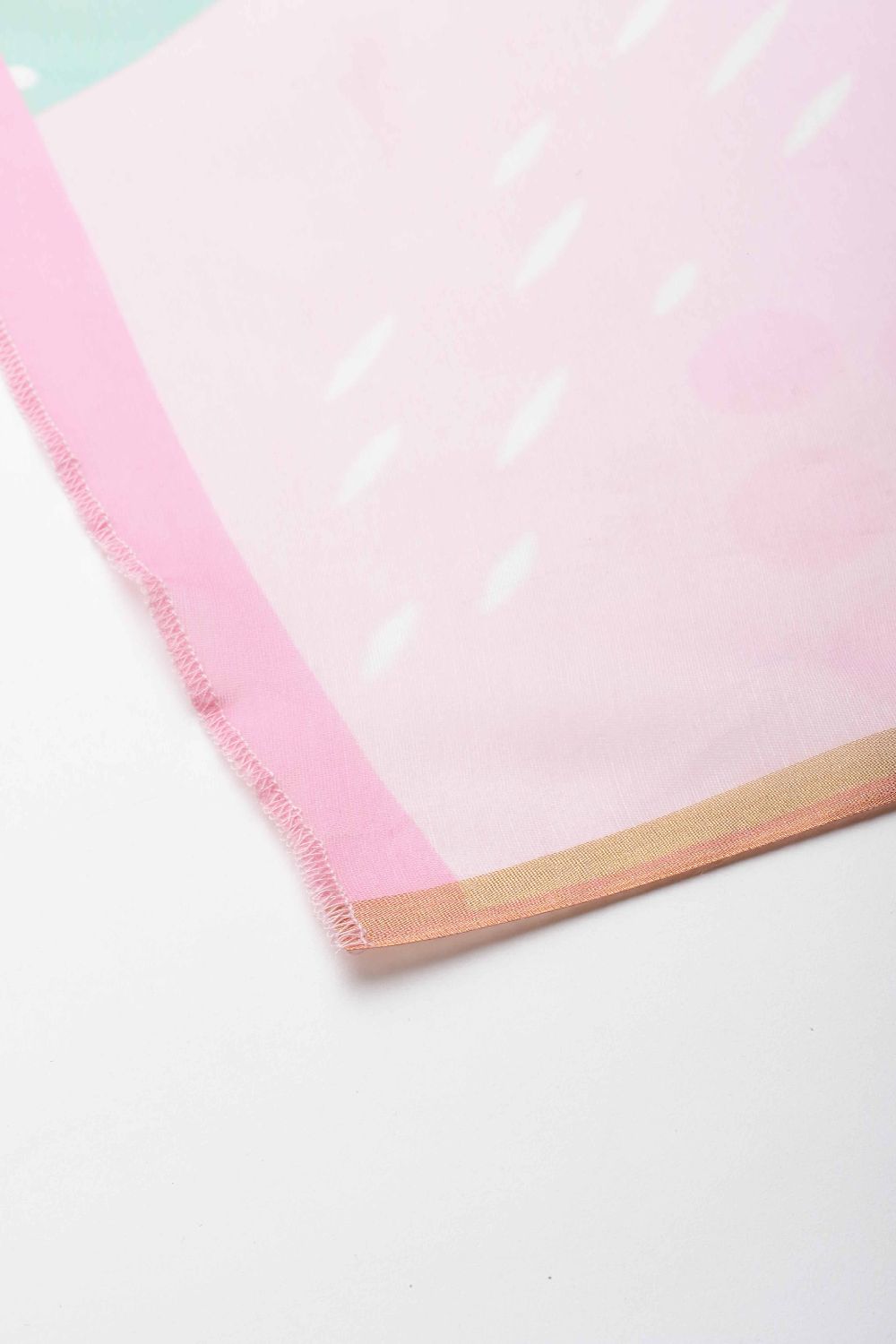 Women's Pink Printed Scarves