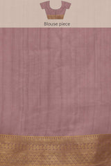 Pink Kota Doria Silk Embroidery Saree