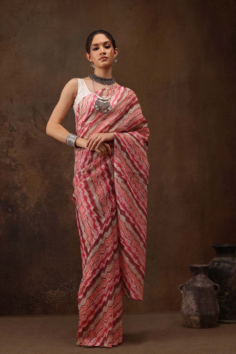 Multicolored Soft Silk Abstract Printed Saree