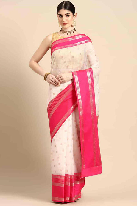 Banarasi Kota Silk Kasavu Saree