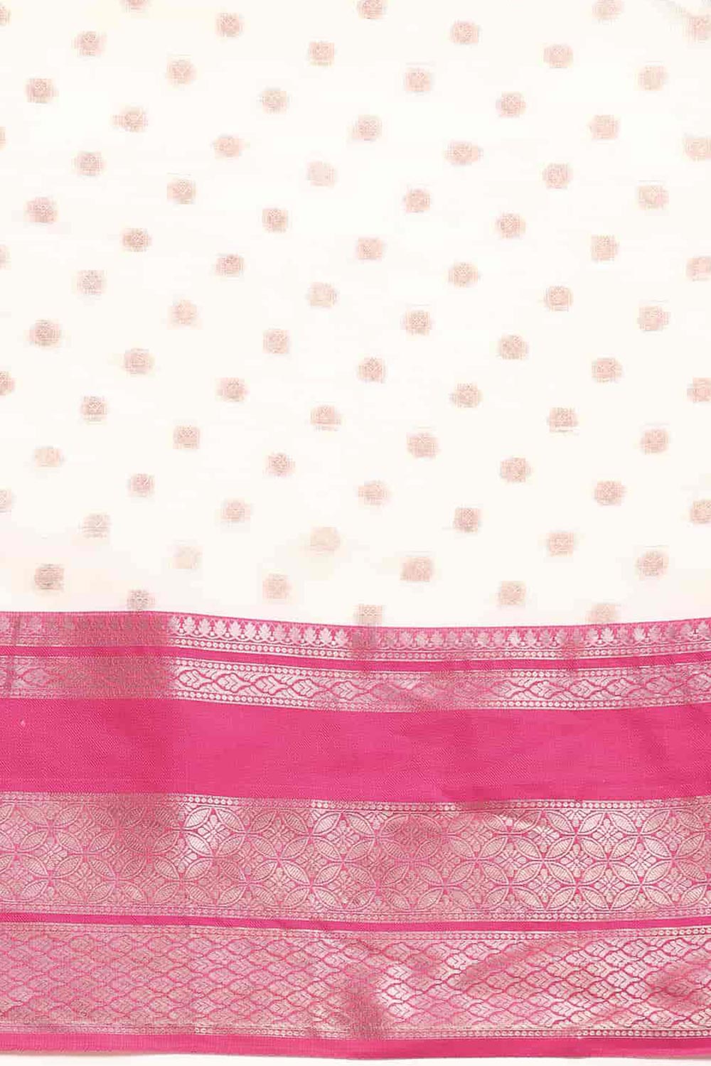 Banarasi Kota Silk Kasavu Saree