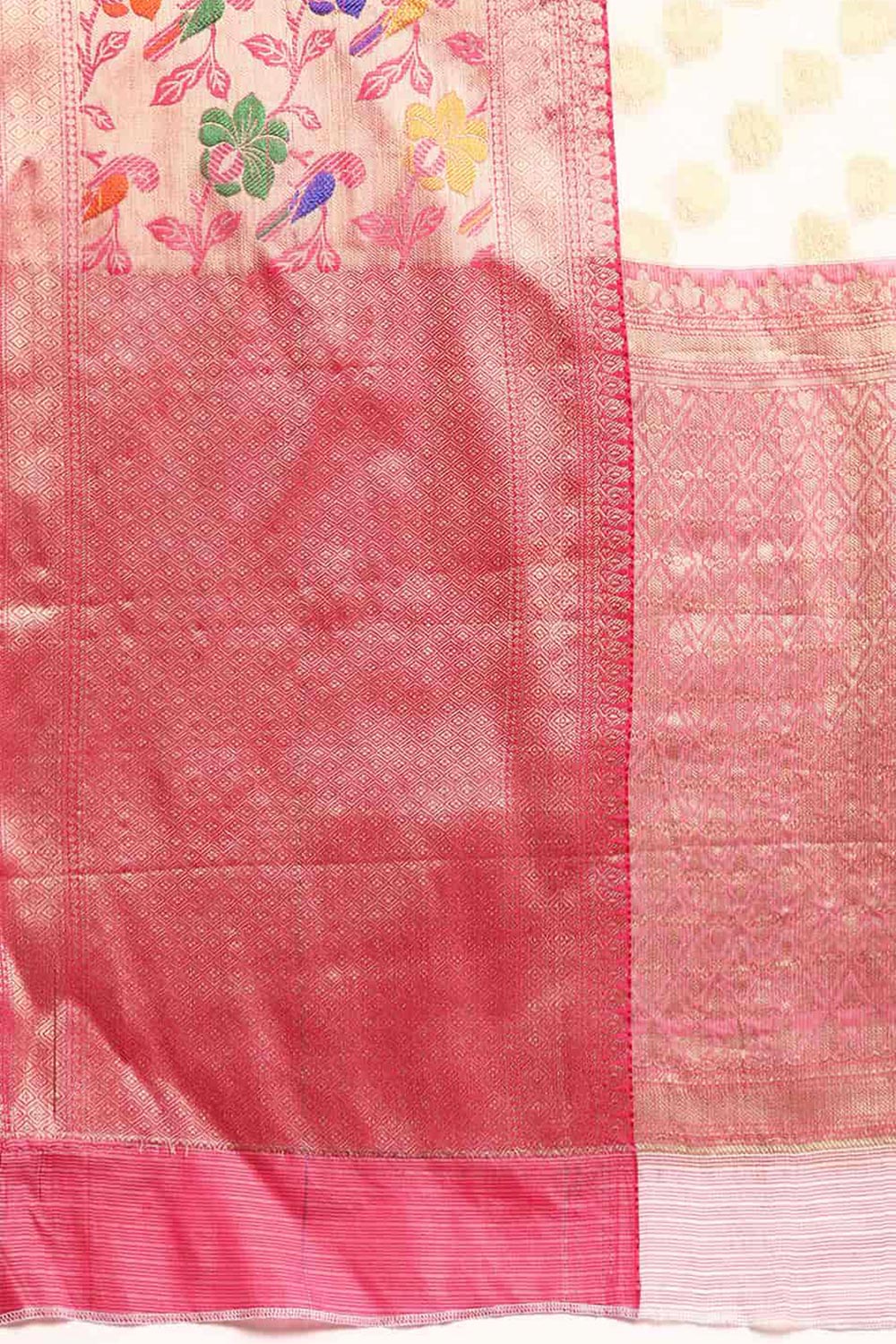 Banarasi Kota Silk Kasavu Saree