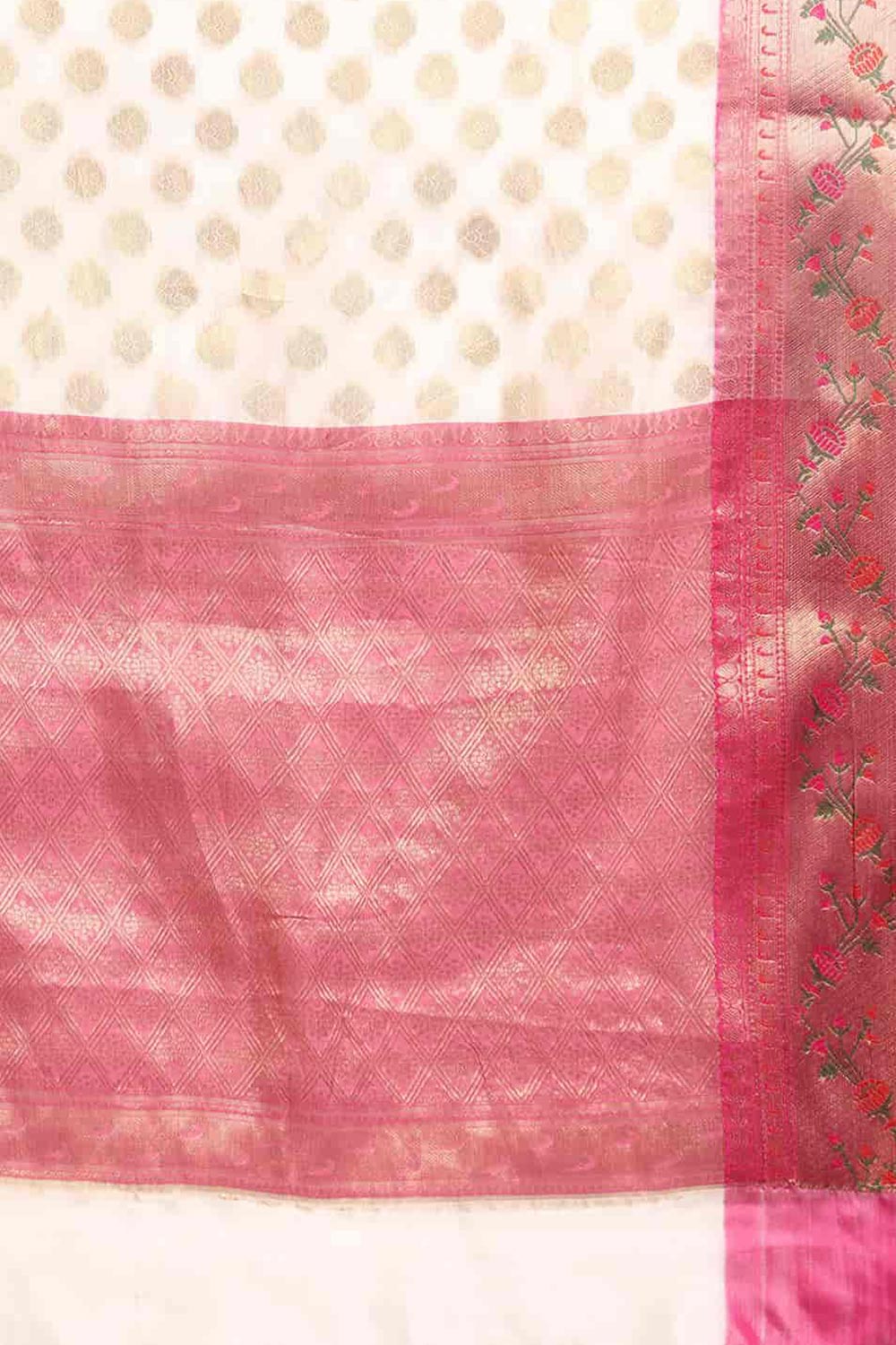 Banarasi Kota Silk Kasavu Saree