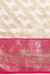 Banarasi Kota Silk Kasavu Saree