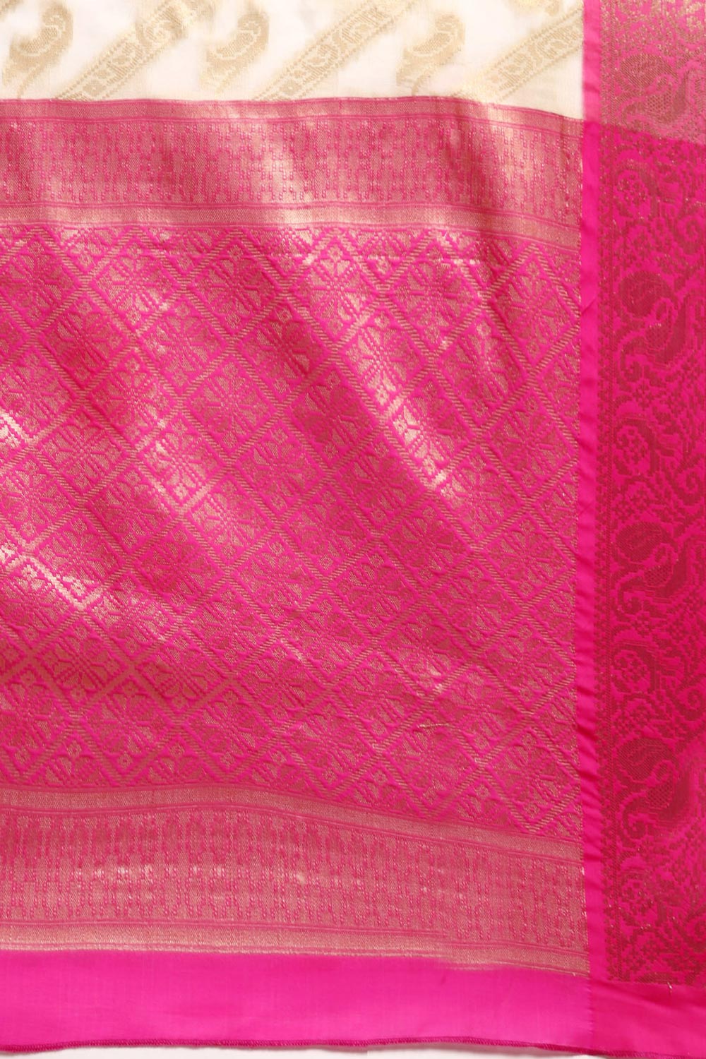 Banarasi Kota Silk Kasavu Saree