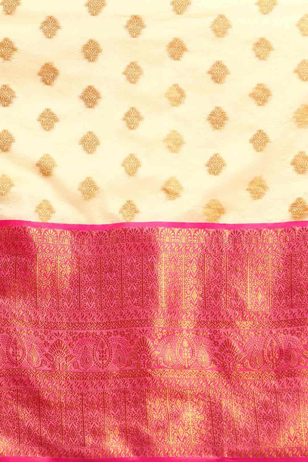 Banarasi Kota Silk Kasavu Saree