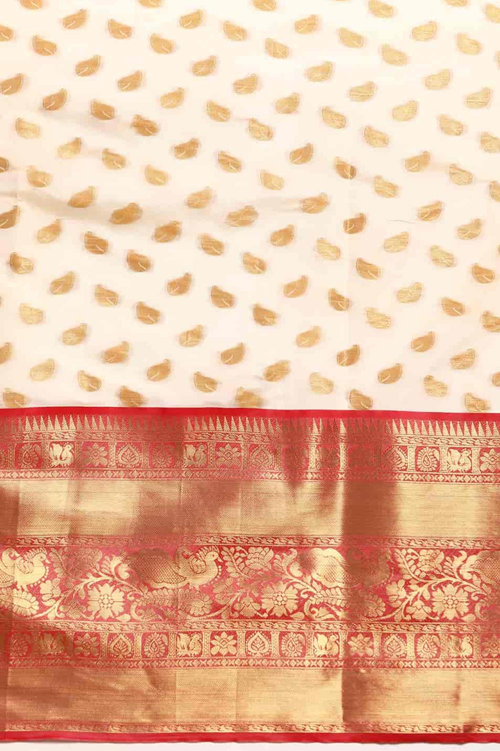 Banarasi Kota Silk Kasavu Saree