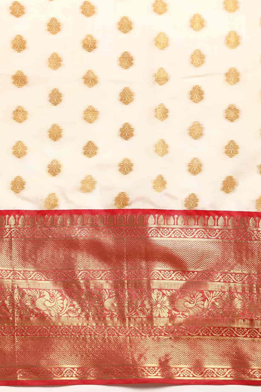 Banarasi Kota Silk Kasavu Saree