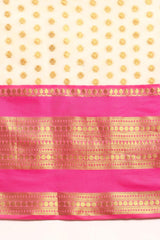 Banarasi Kota Silk Kasavu Saree