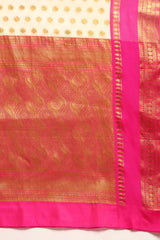 Banarasi Kota Silk Kasavu Saree