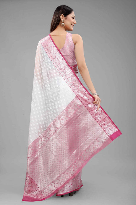 Kanjivaram Silk Woven Kasavu Saree