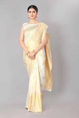 Golden Weaving Work Kasavu Saree