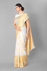 Golden Weaving Work Kasavu Saree