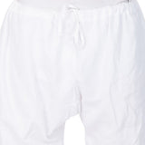 Men's Cotton Solid Churidar Pajama In White