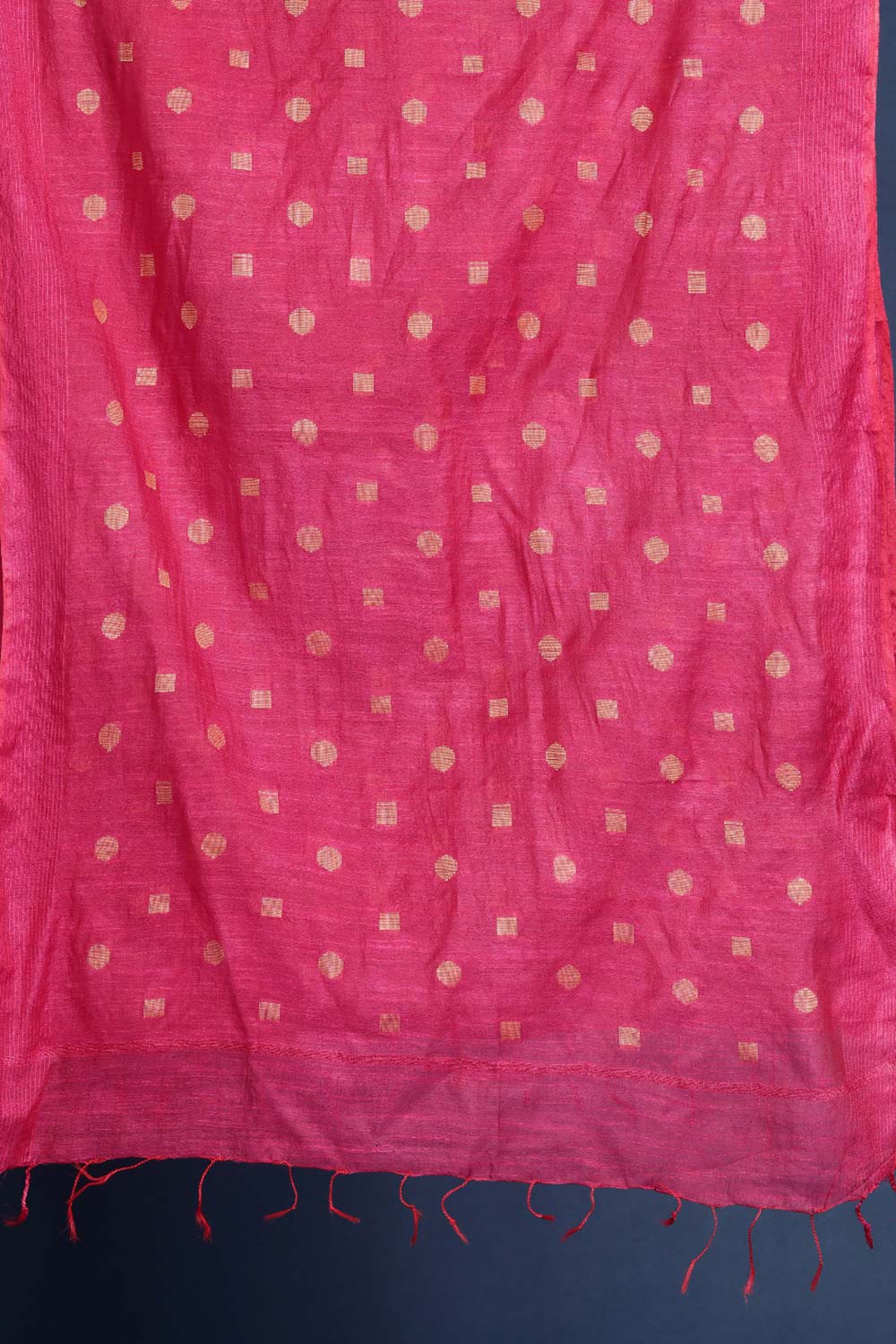 Pink Silk Blend Dupatta