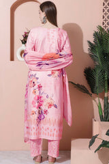 Pink Cotton Digital Printed Salwar Suit