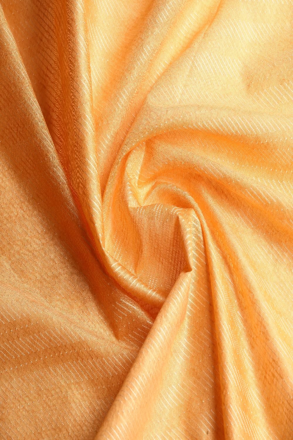 Yellow Silk Blend Saree