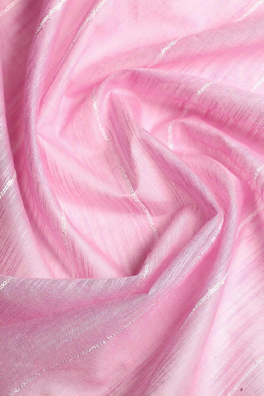 Pink Silk Blend Saree