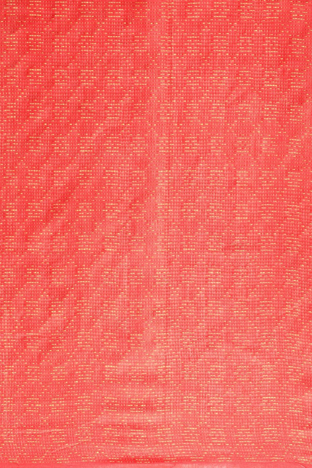 Red Silk Blend Saree