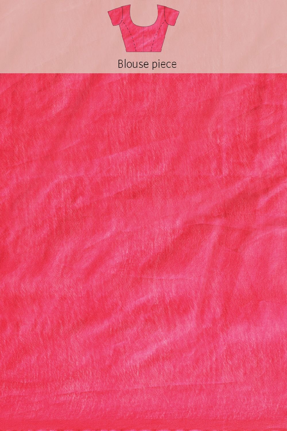 Pink Silk Blend Saree