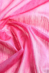 Pink Silk Blend Saree