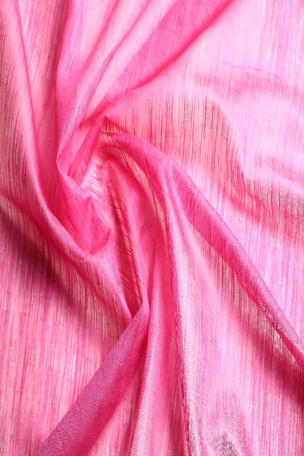 Pink Silk Blend Saree