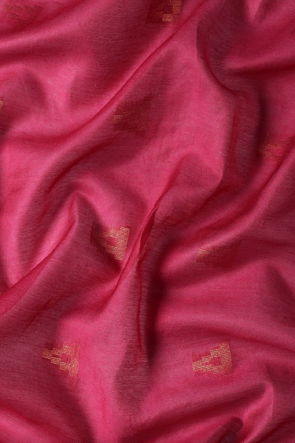 Red Silk Blend Saree