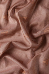 Brown Silk Blend Saree